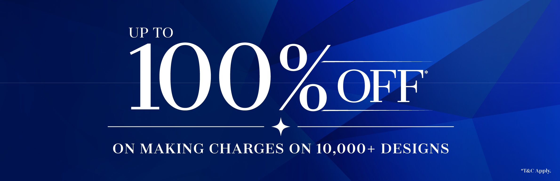 Up To 100% Off On Making Charges