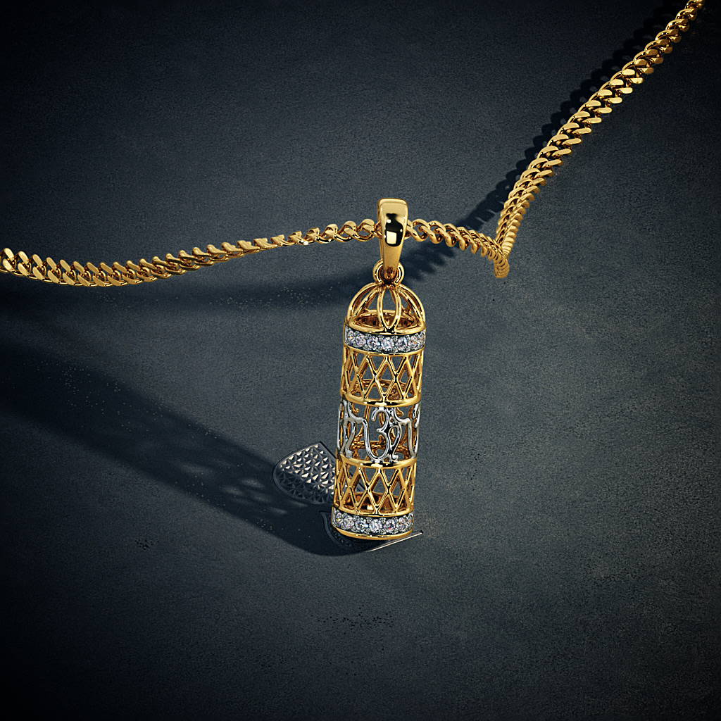 The Kirti Om Pendant | BlueStone.com