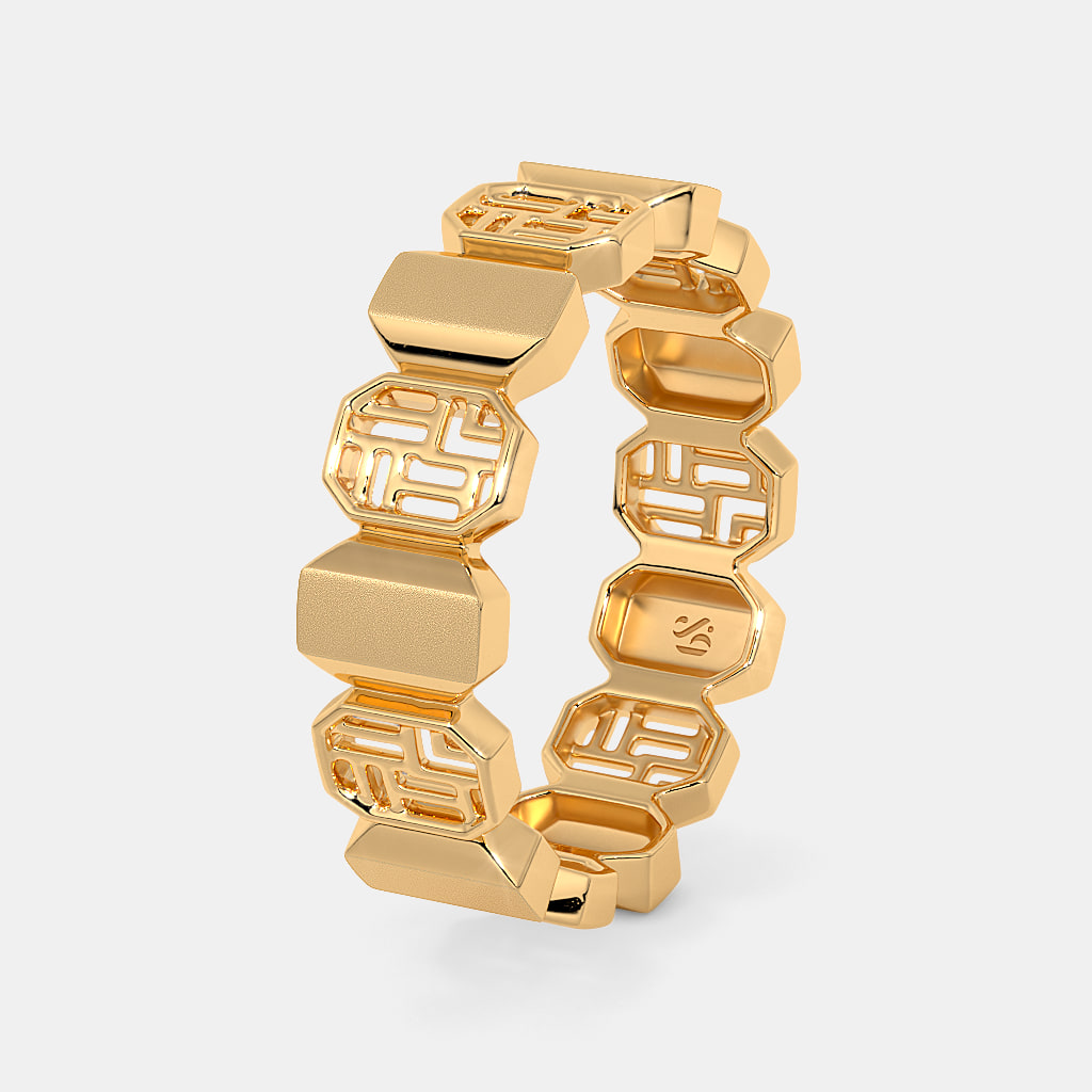 The Alternating Band Ring