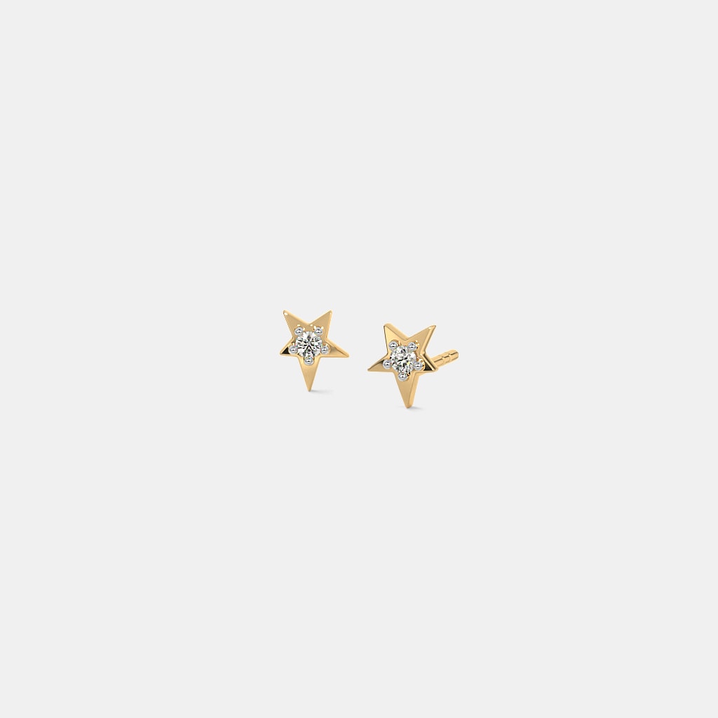 The Wishing Star Stud Earrings