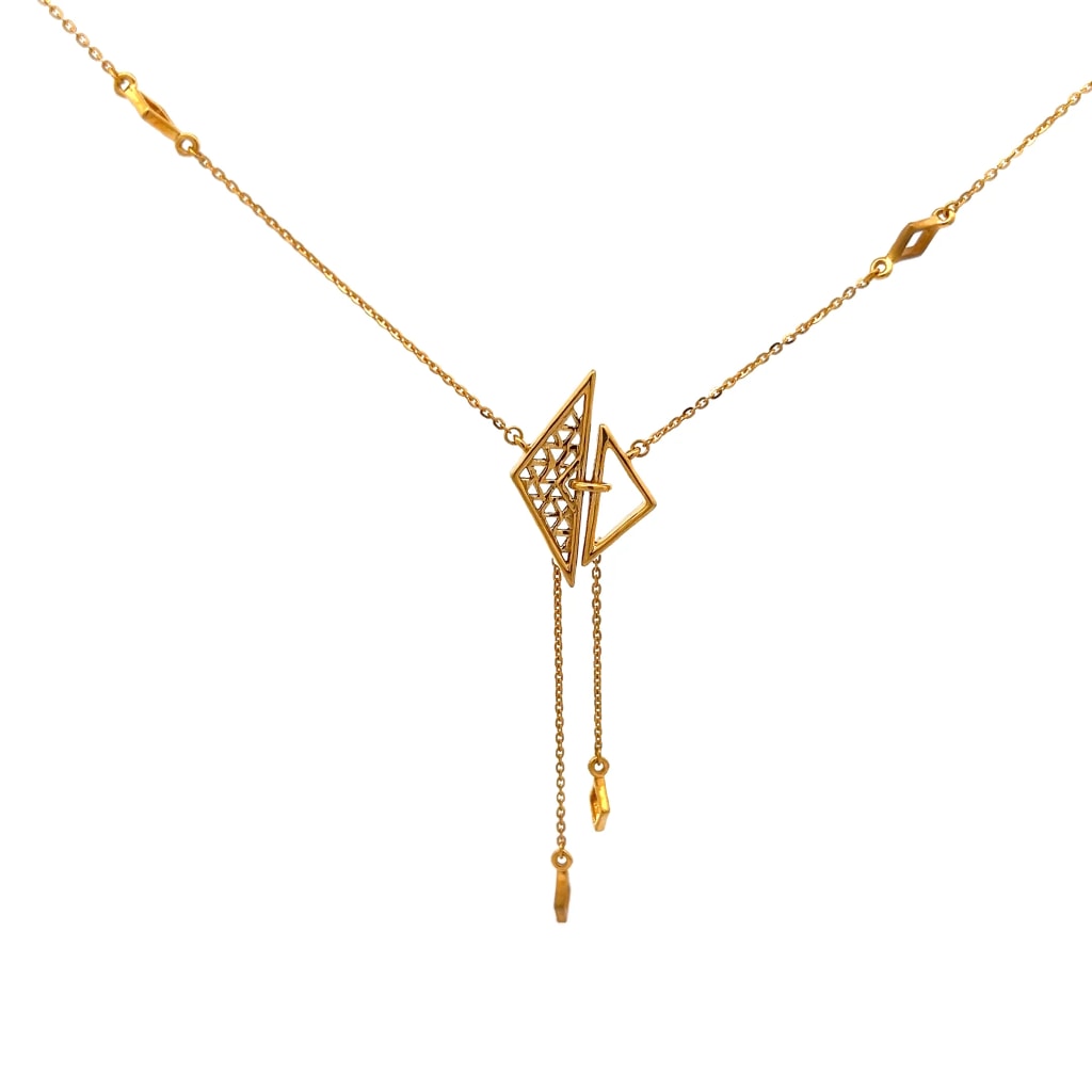 The Trame Elegant Y Necklace