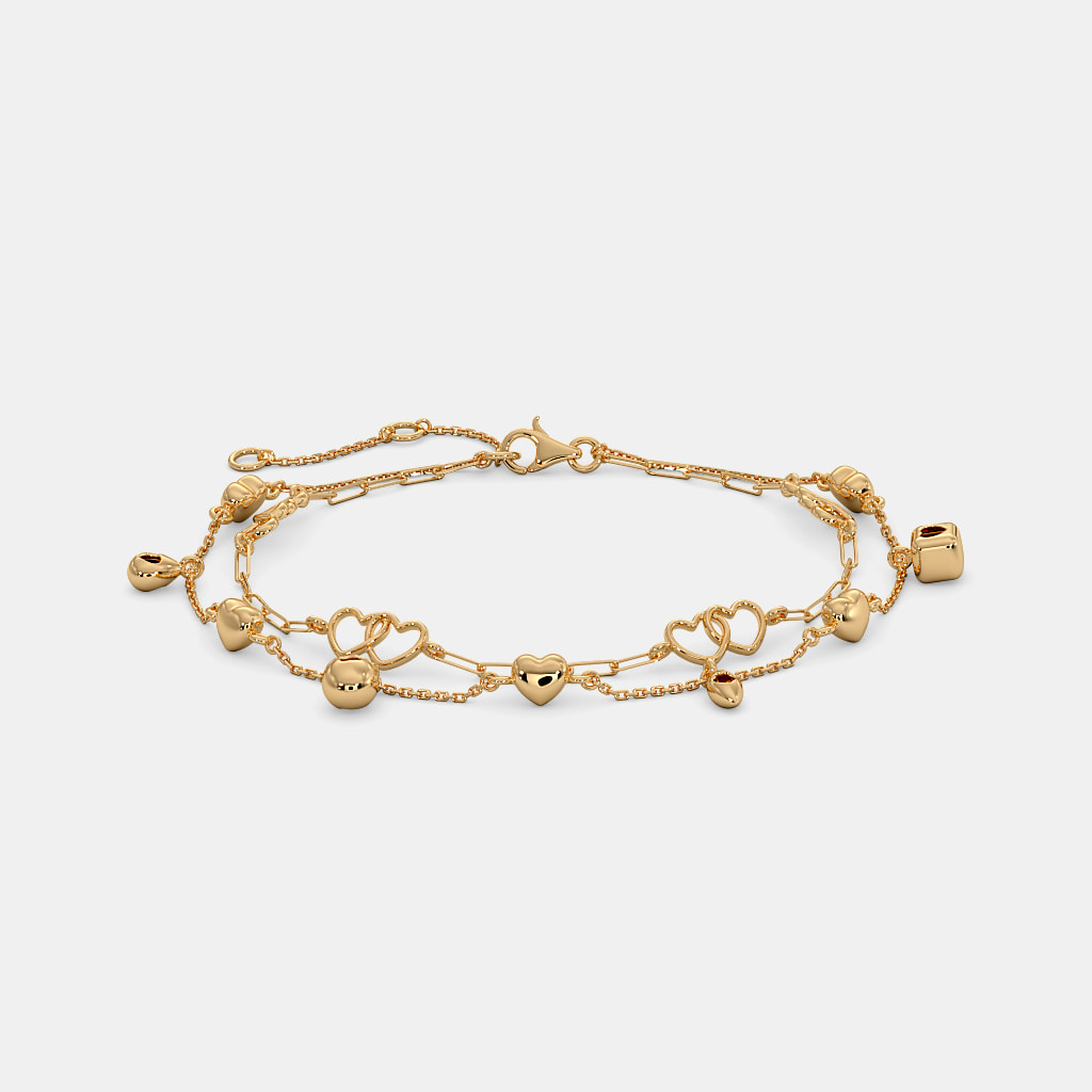 The Crosser Love Charm Bracelet