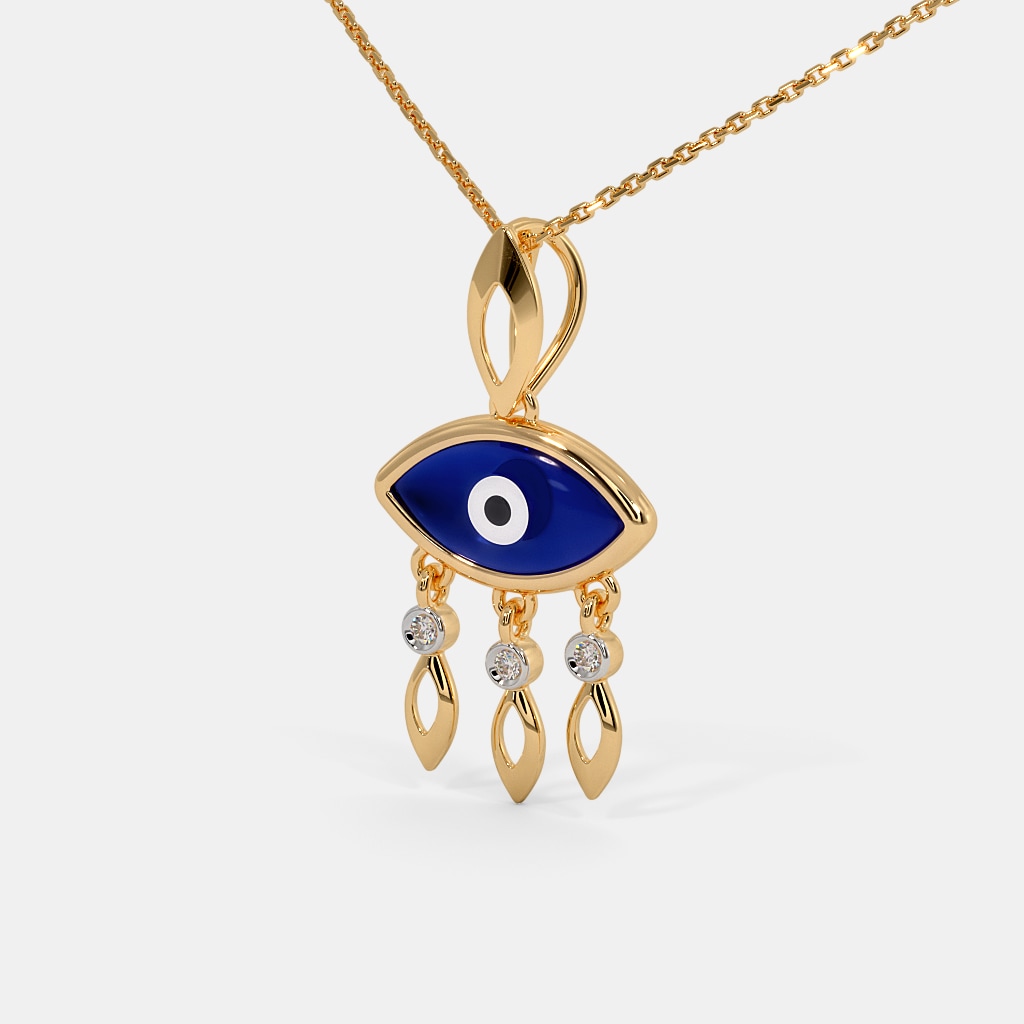 The Yfel Evil Eye Pendant Necklace
