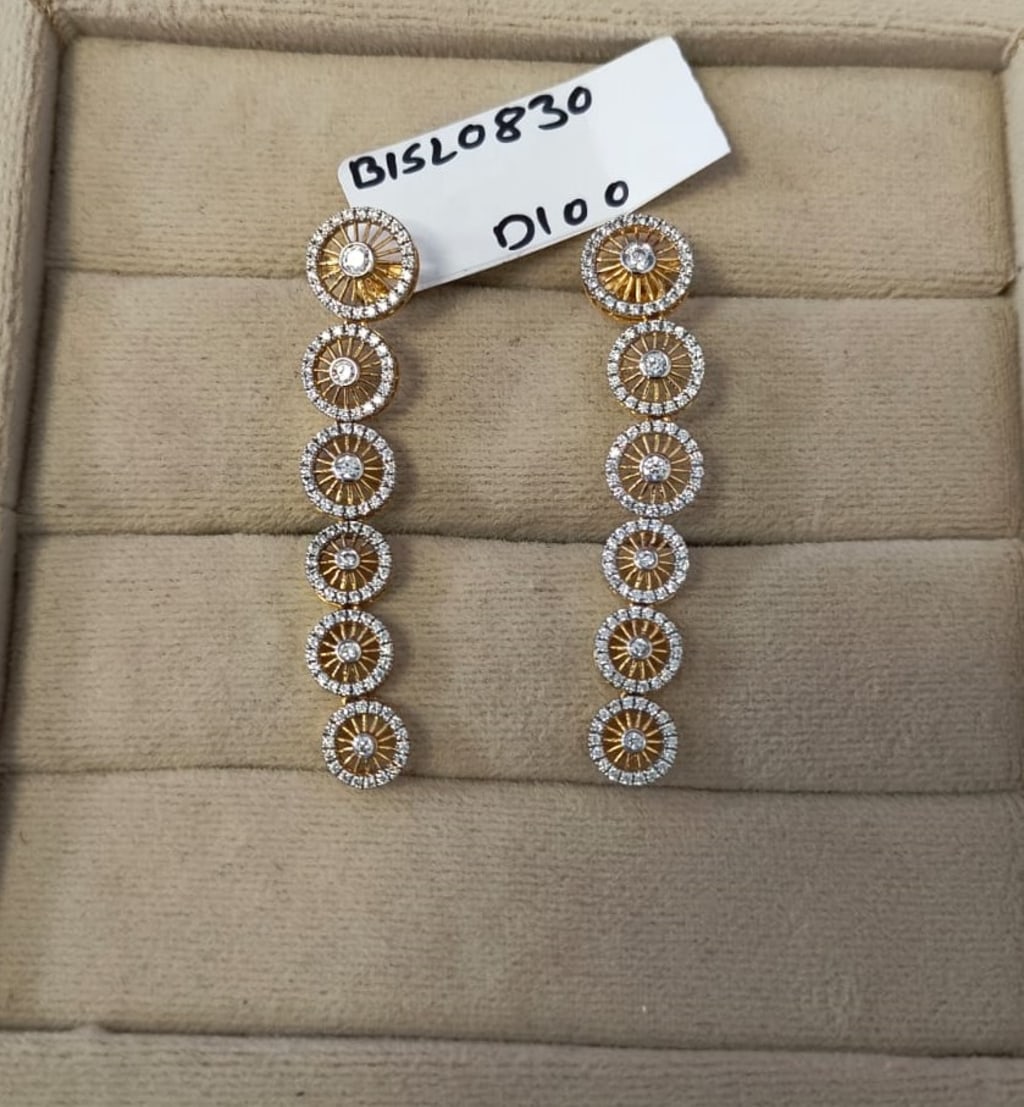 The Ribon Dangler Earrings