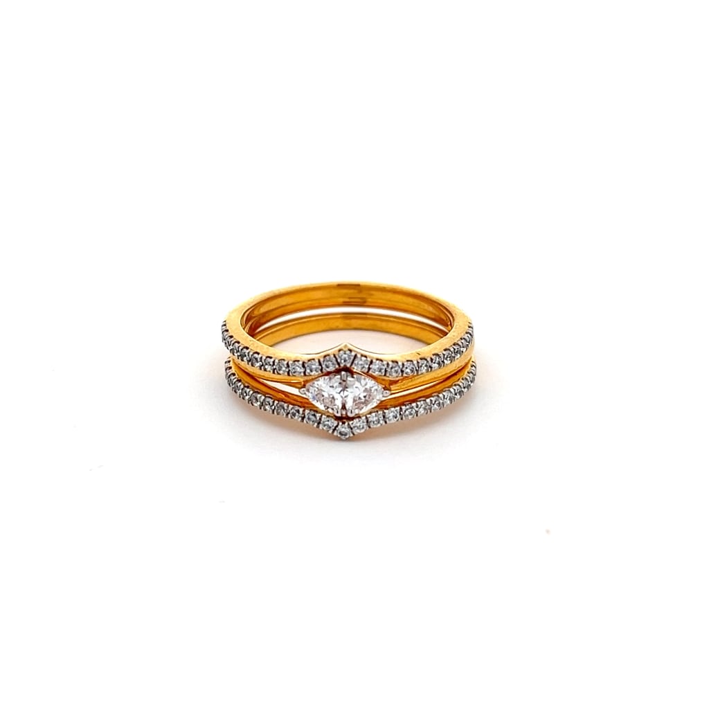 The Amberr Bridal Set Ring