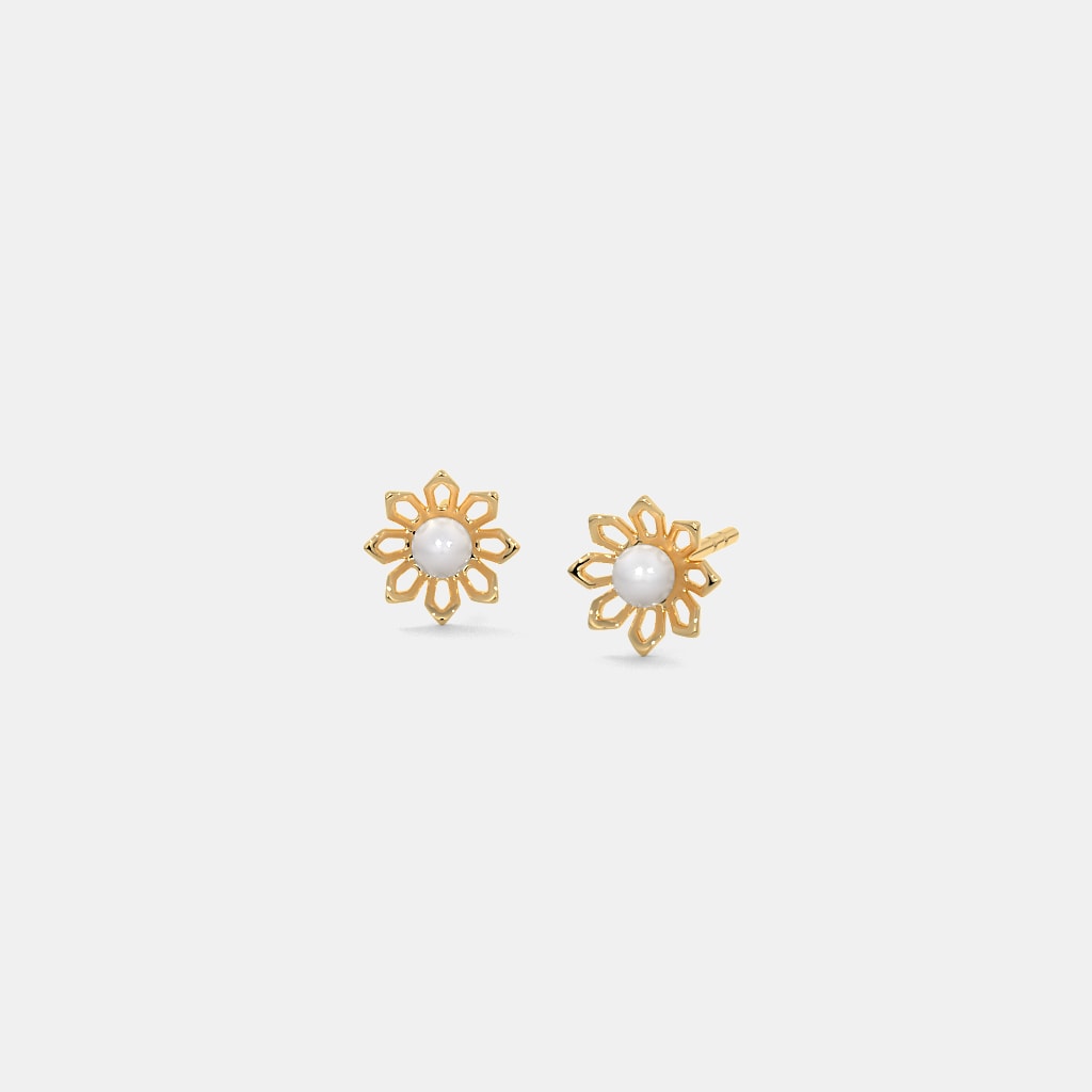 The Eset Multi Pierced Stud Earrings