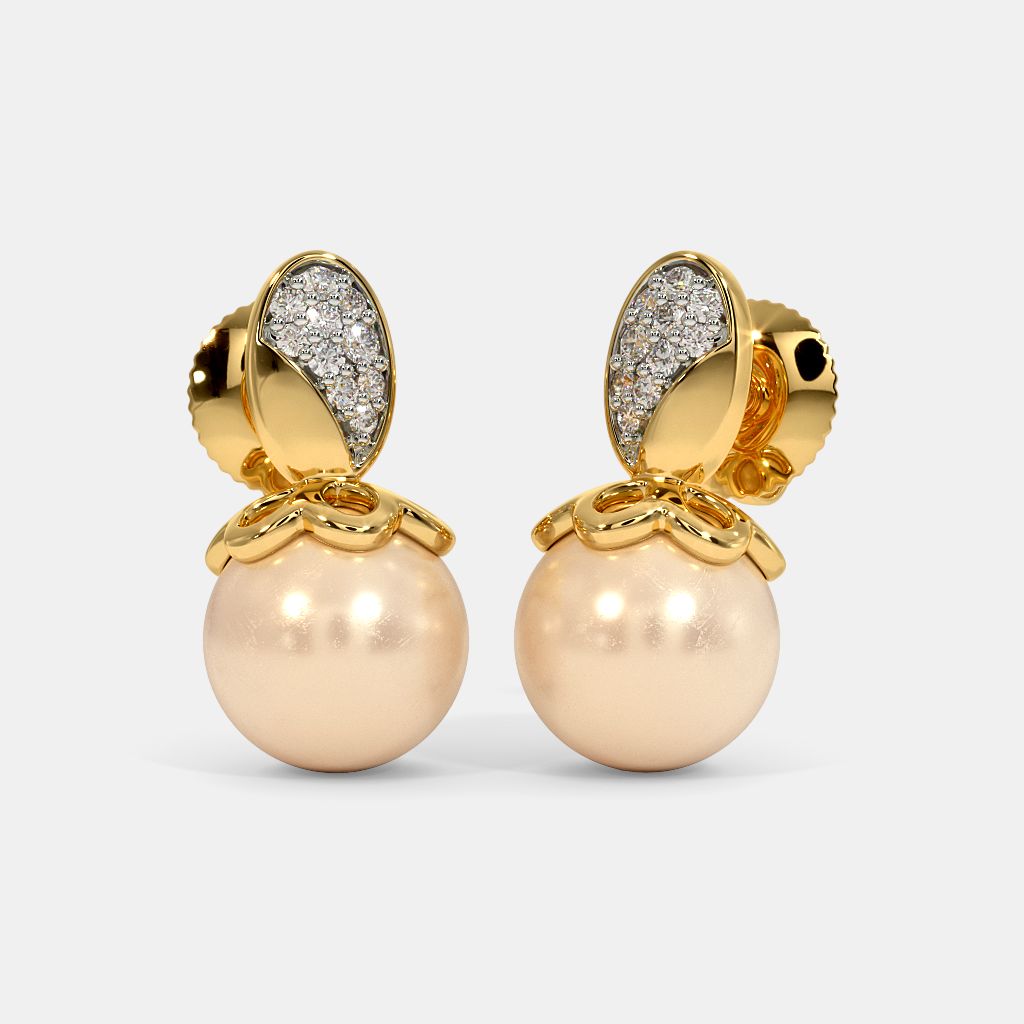 Bluestone pearl earrings sales