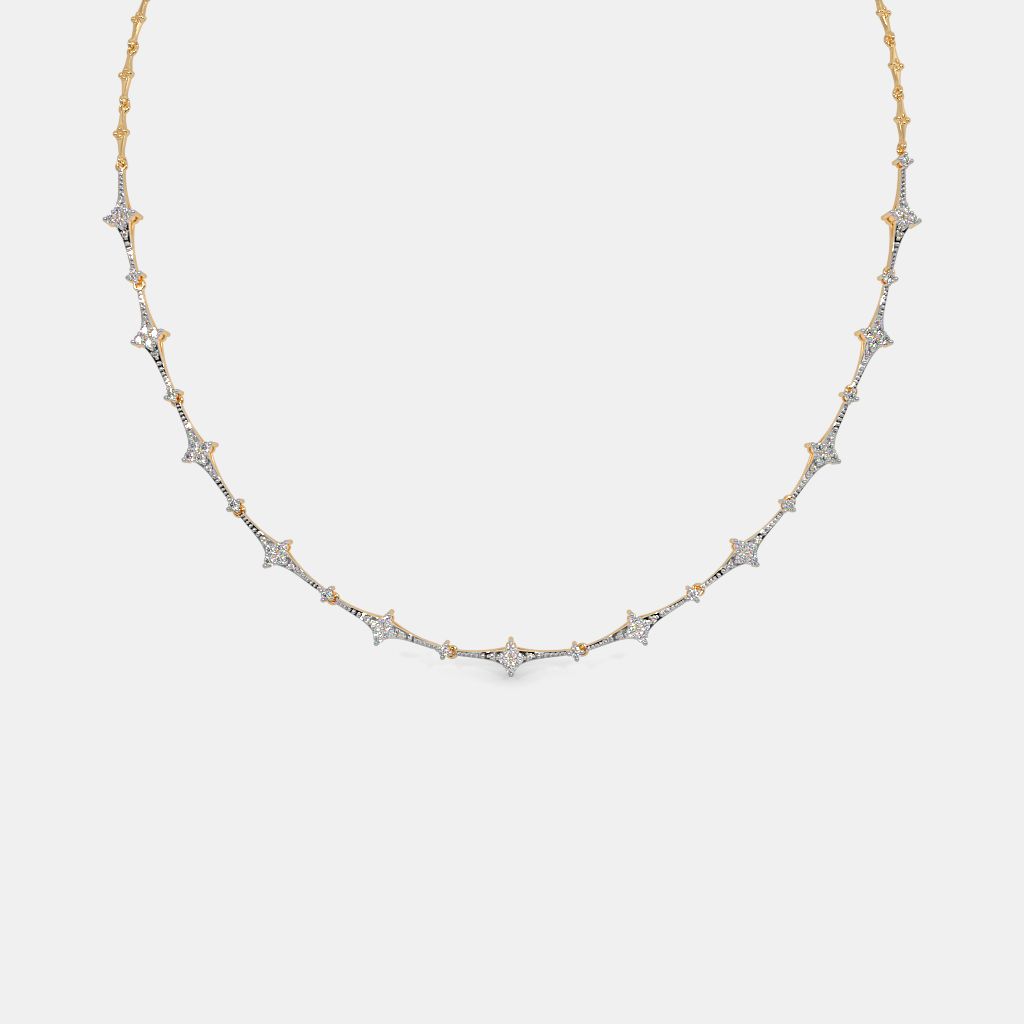 Bluestone diamond necklace online