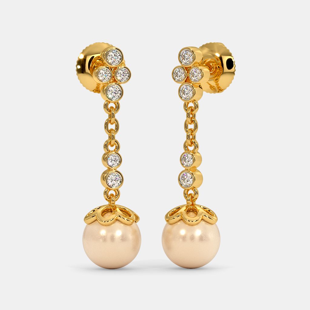 Bluestone pearl earrings store