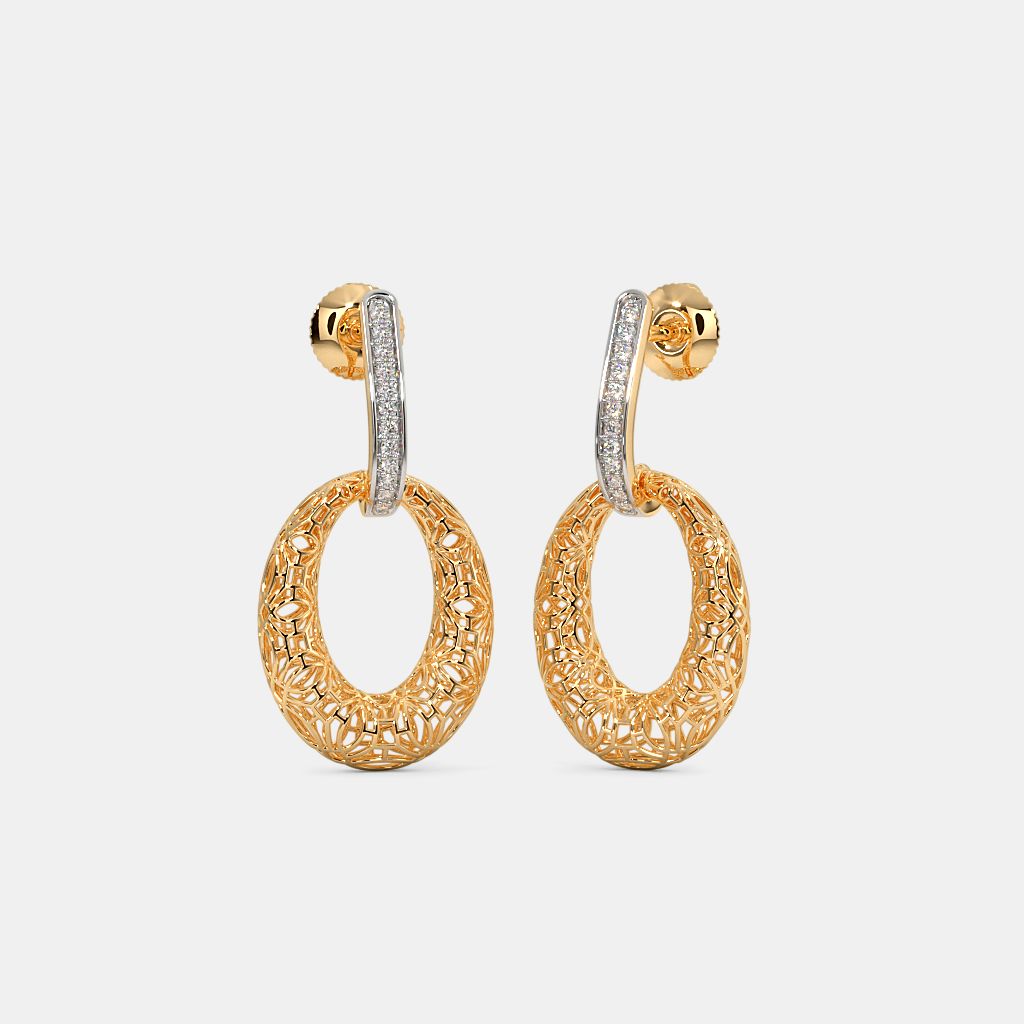 The Zaer Drop Earrings - Main Image