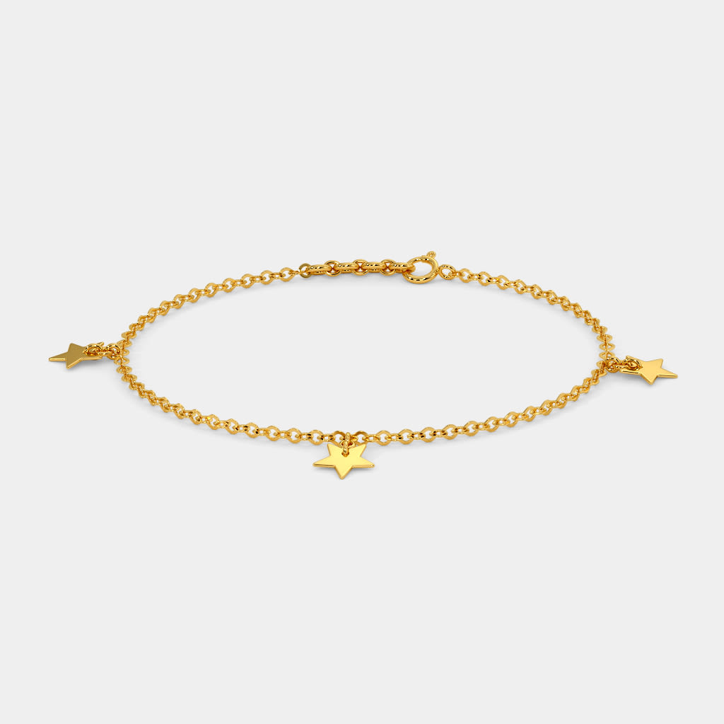Light weight gold bracelet designs with weight and price  YouTube