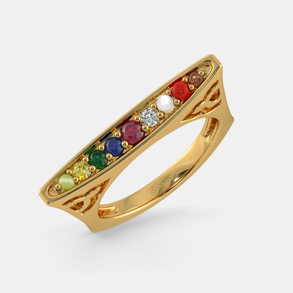 The Navyaksh Ring BlueStone