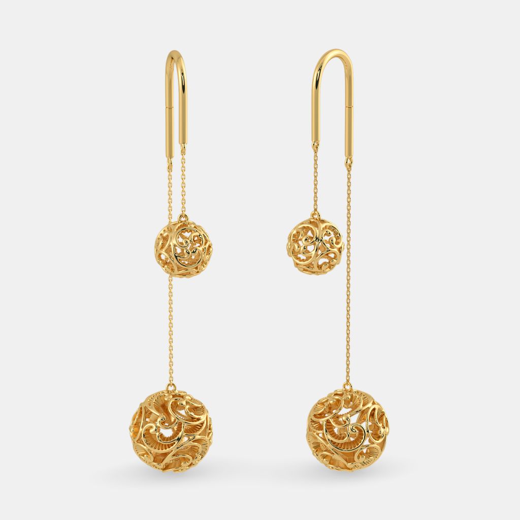 The Kanaka Sui Dhaga Earrings BlueStone