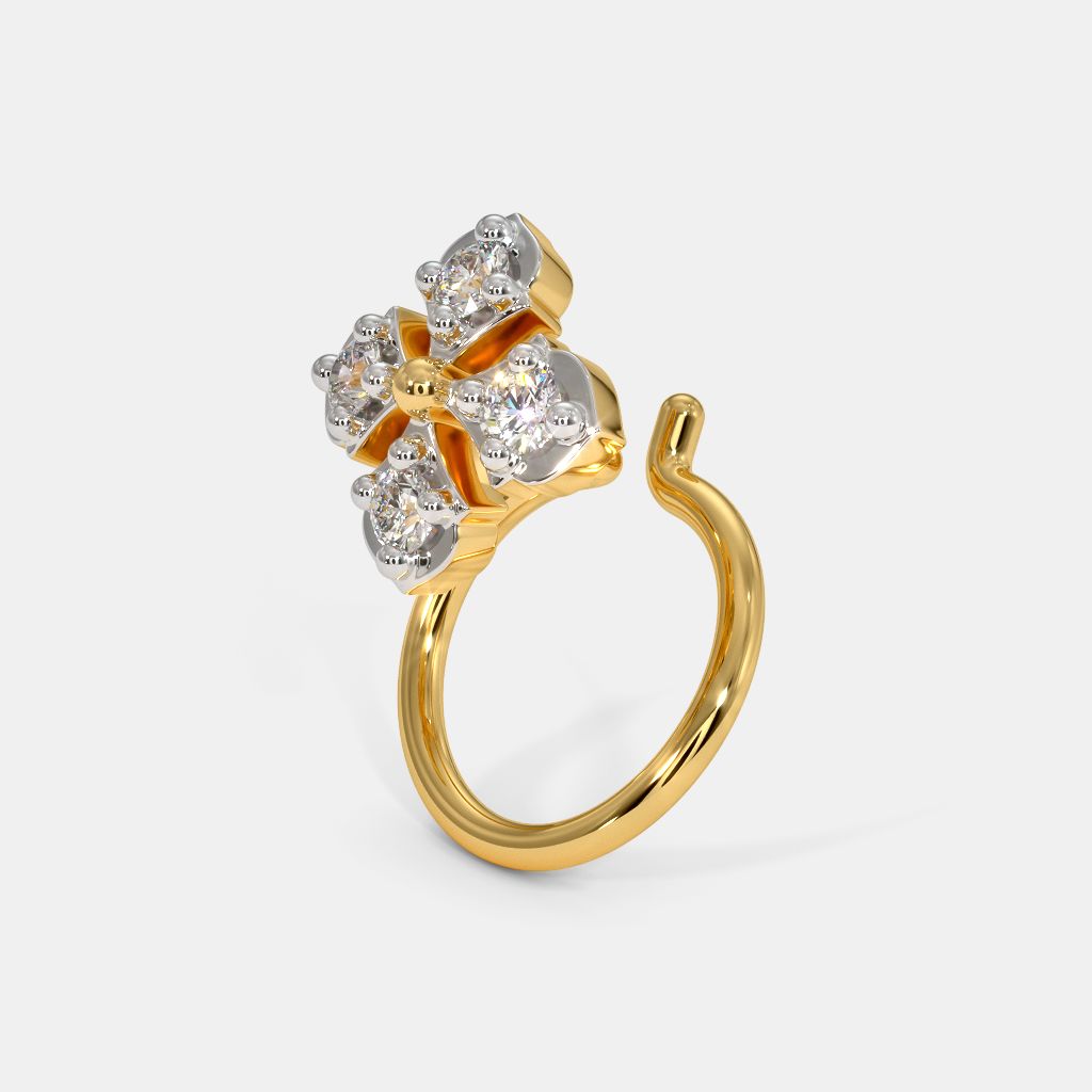 Gold nose pin design 2019 on sale