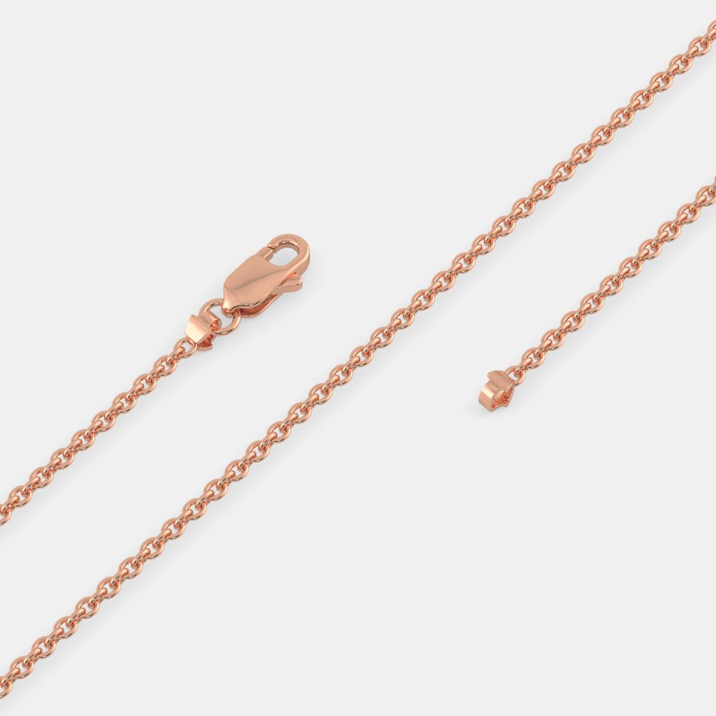 The Rose Gold Cable Chain