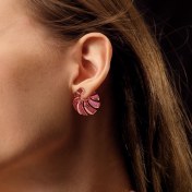 The Orotund Orange Peel Earrings - thumb 2