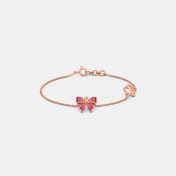 The Ombre Studded Charm Bracelet - thumb 1