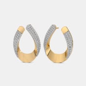 The Aureliax Orange Peel Earrings - thumb 1