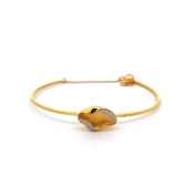 The Organic Oval Bangle - thumb 5