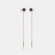 The Amalina Evil Eye Sui Dhaga Earrings - thumb 1
