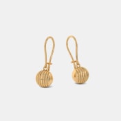 The Brillar Dangle Hoop Earrings - thumb 5