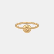 The Elvy S Initial Kids Ring - thumb 3