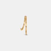 The Viore J Hoop Earrings - thumb 7