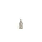 The Strake Facet Platinum Pendant - thumb 3