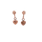 The Love Cascade Dangle Hoop Earrings - thumb 1
