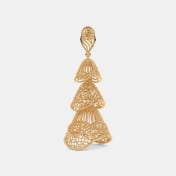 The Trielle Jhumka Earrings - thumb 3