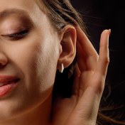 The Novelle Huggie Earrings - thumb 2