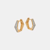The Novelle Huggie Earrings - thumb 4