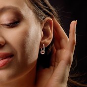 The Orbite Huggie Earrings - thumb 3