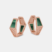 The Malora Huggie Earrings - thumb 5