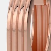 The Glow Arc Huggie Earrings - thumb 3