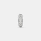 The Pave Pulse Huggie Earrings - thumb 5