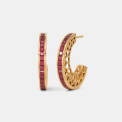 The Vitrail Hoop Earrings - thumb 1