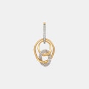 The Ondine Dangle Hoop Earrings - thumb 3