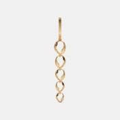 The Doreal Dangle Hoop Earrings - thumb 4
