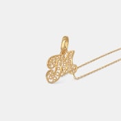 The Monara M Initial Pendant - thumb 1