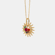 The Flamara Navaratna Pendant - thumb 4
