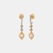 The Nacrisse Dangle Hoop Earrings - thumb 1