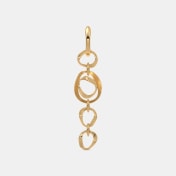 The Regatta Dangle Hoop Earrings - thumb 3