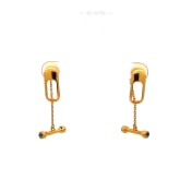 The Kazo Toggle Front Back Earrings - thumb 1