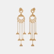 The Damini Chandbali Earrings - thumb 1