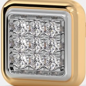 The Iola Pave Stud Earrings - thumb 5