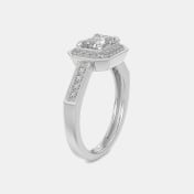 The Zephyrine Solitaire Ring - thumb 7