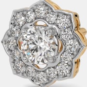 The Ossera Solitaire Stud Earrings - thumb 5
