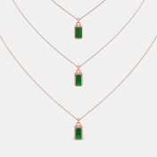 The Mahogany Layered Necklace - thumb 4