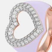 The Lavender Heart Ring - thumb 3